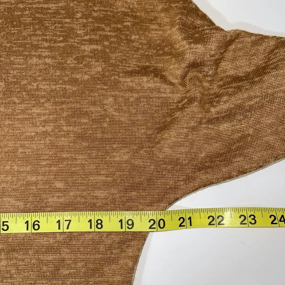 Banana Republic Factory Mustard Yellow Mock Neck Knit Sweater XXsmall Women’s - Picture 7 of 10